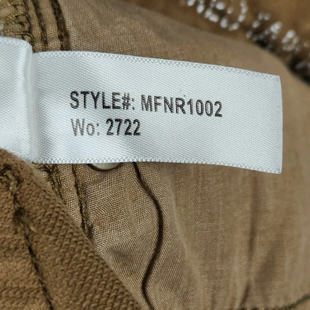 DU/ER N2X Relaxed Taper Pants Mens 30x30 Brown Khaki Cotton Blend Performance